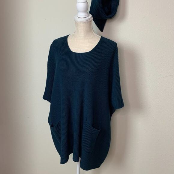 Cabi Chuncky Knit Sweater With detachable Neck Line - Picture 6 of 11